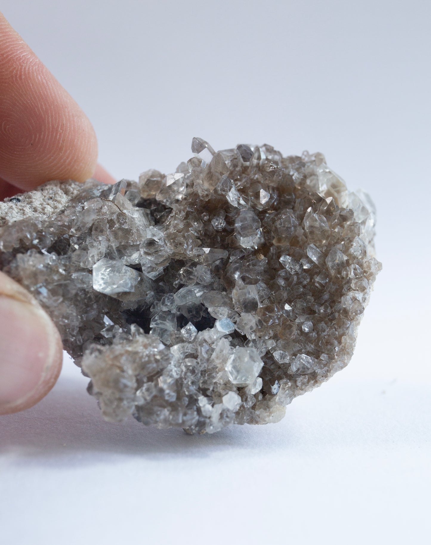 Australian druzy quartz cluster