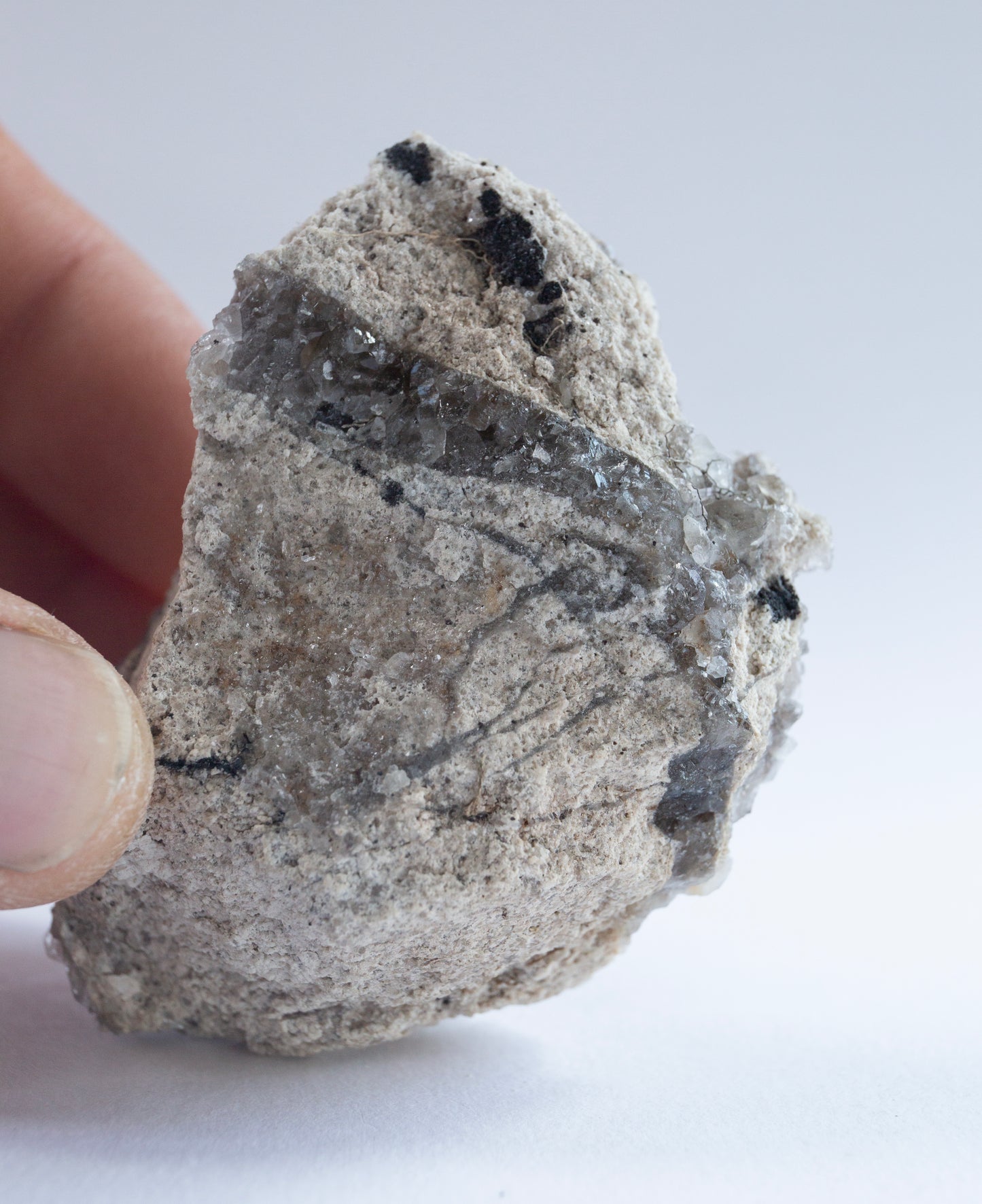 Australian druzy quartz cluster