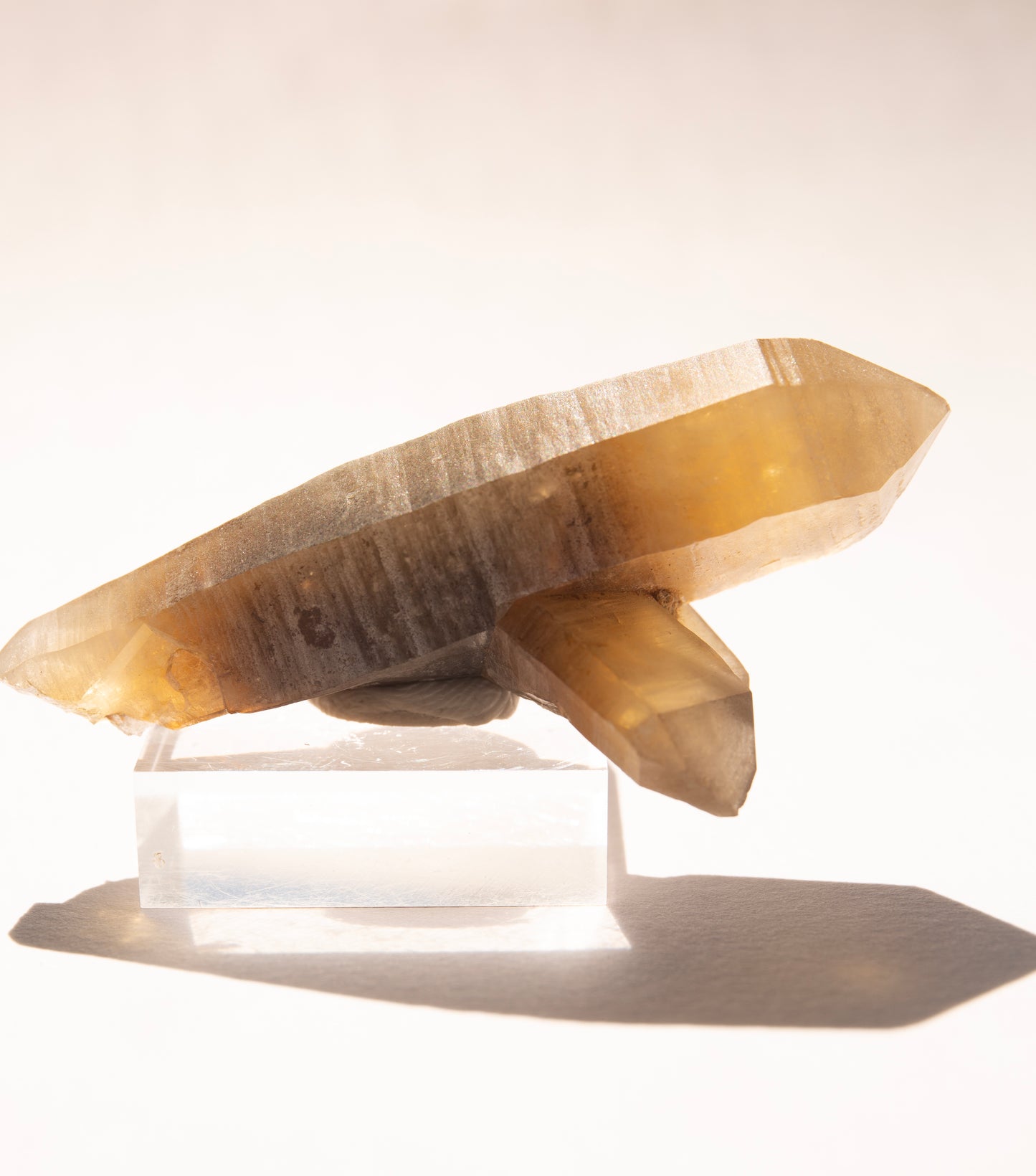 Australian citrine crystal group