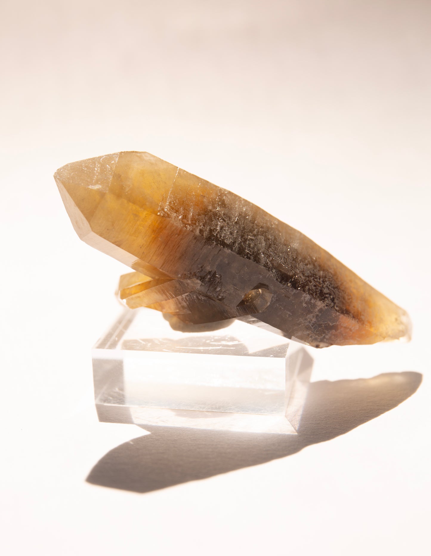 Australian citrine crystal group
