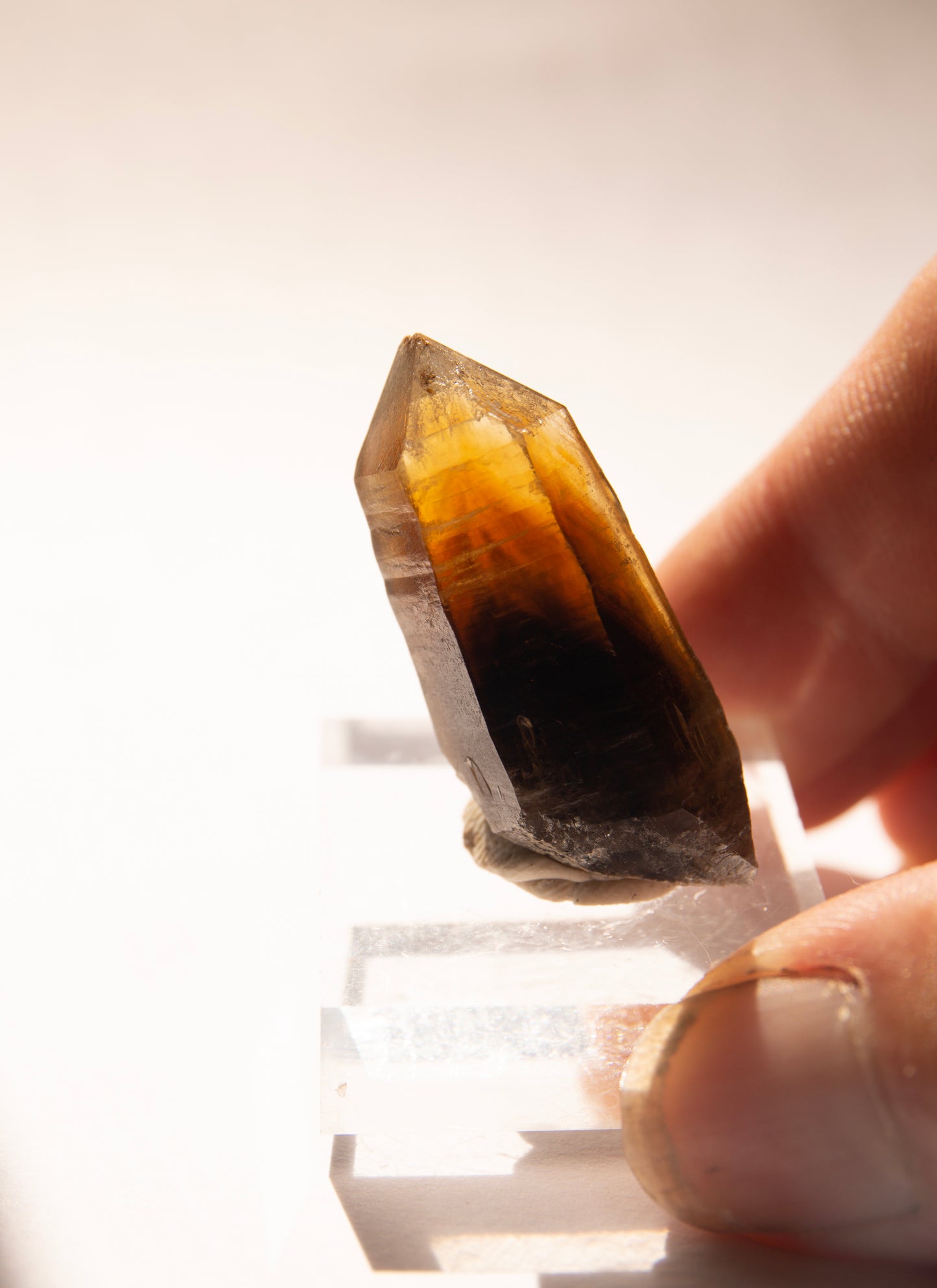 Australian citrine point