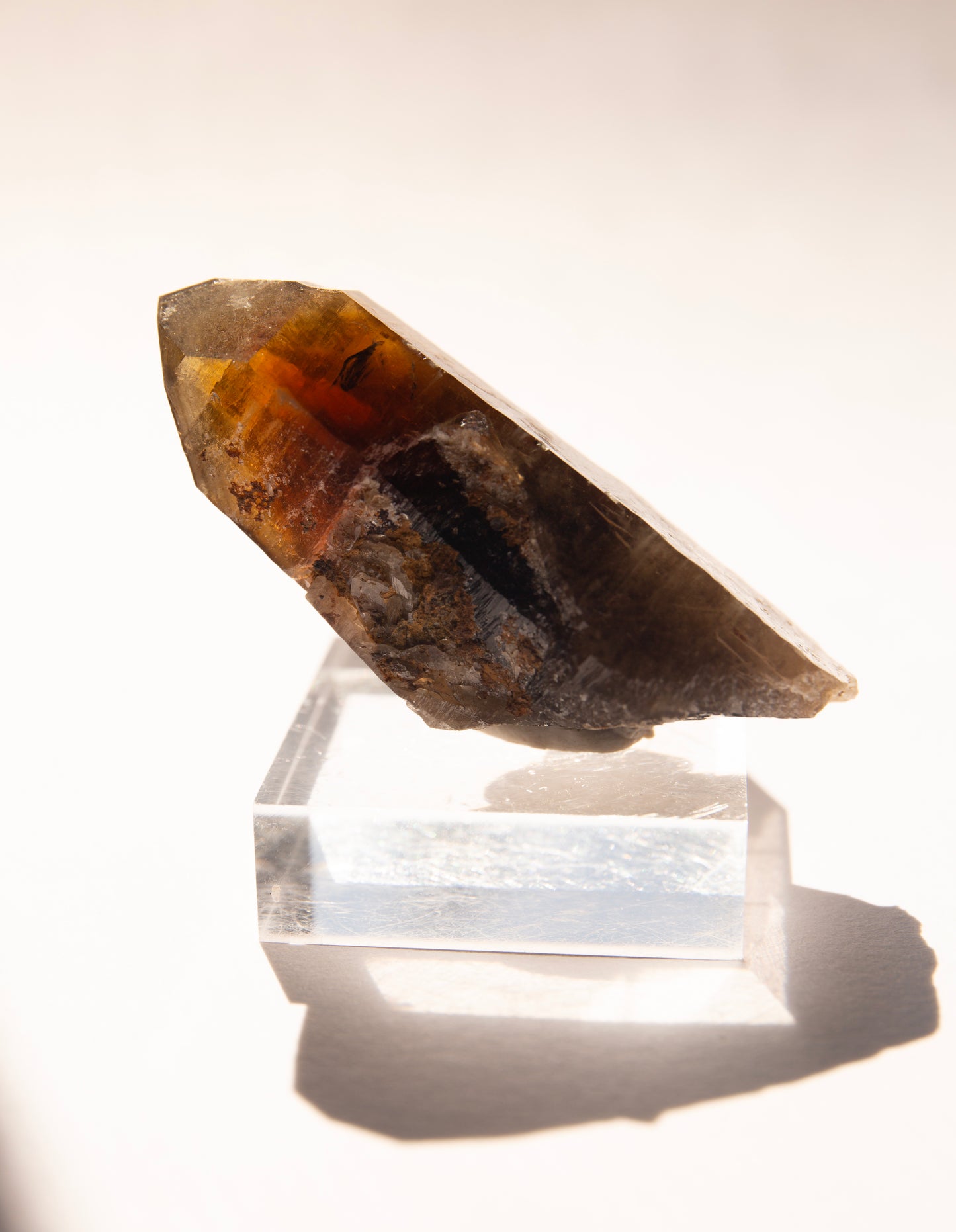 Australian citrine crystal