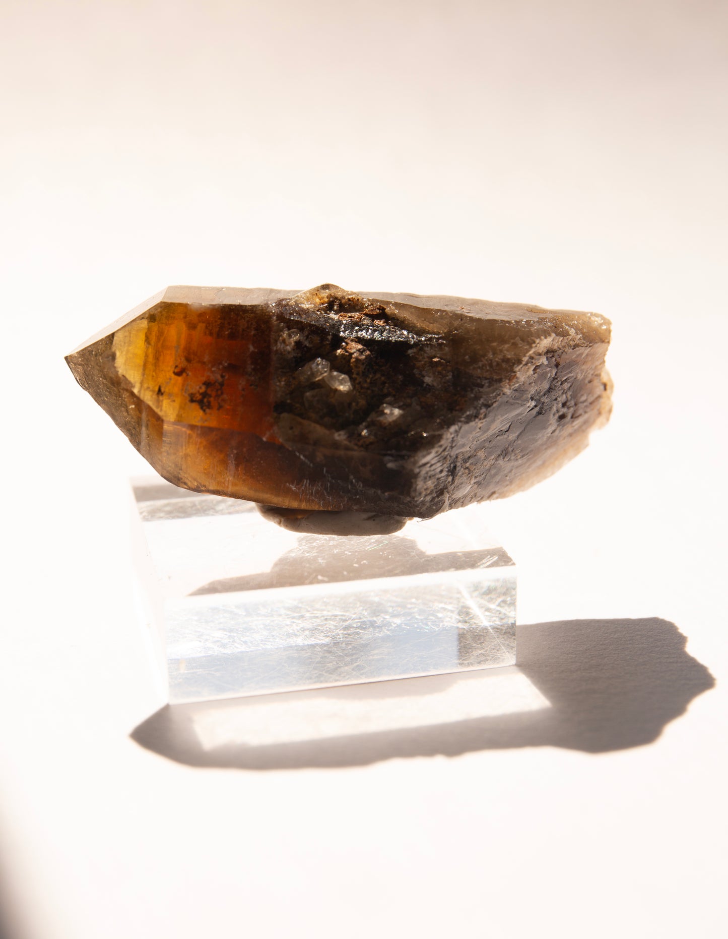 Australian citrine crystal