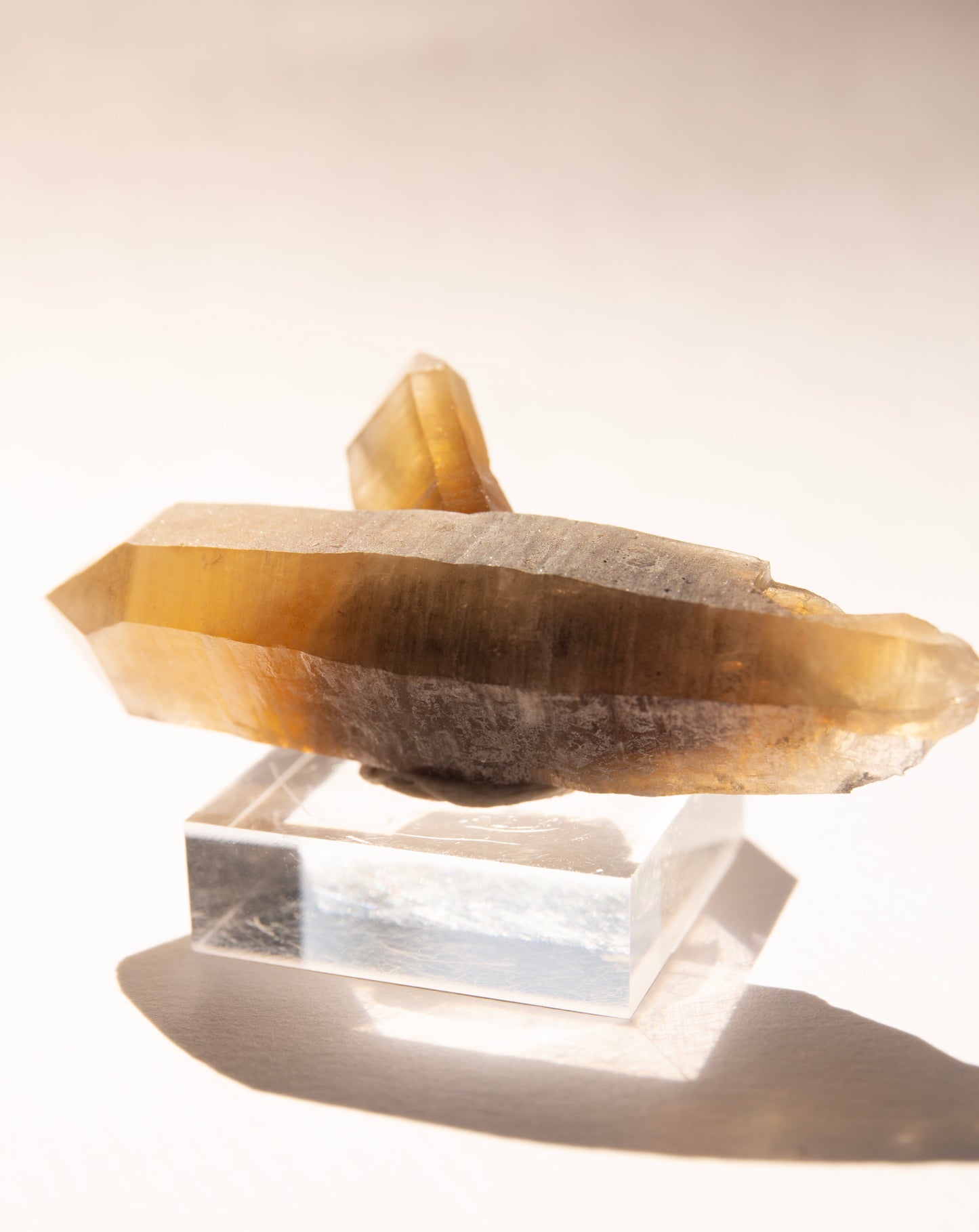 Australian citrine crystal group