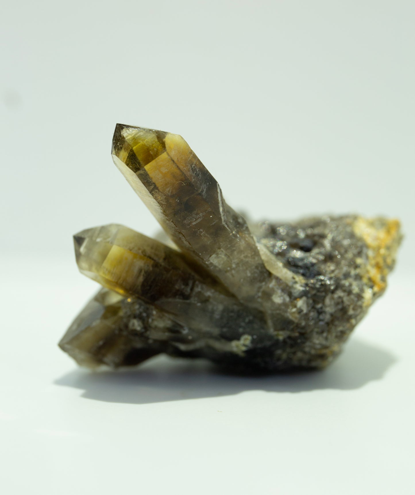 Australian citrine cluster