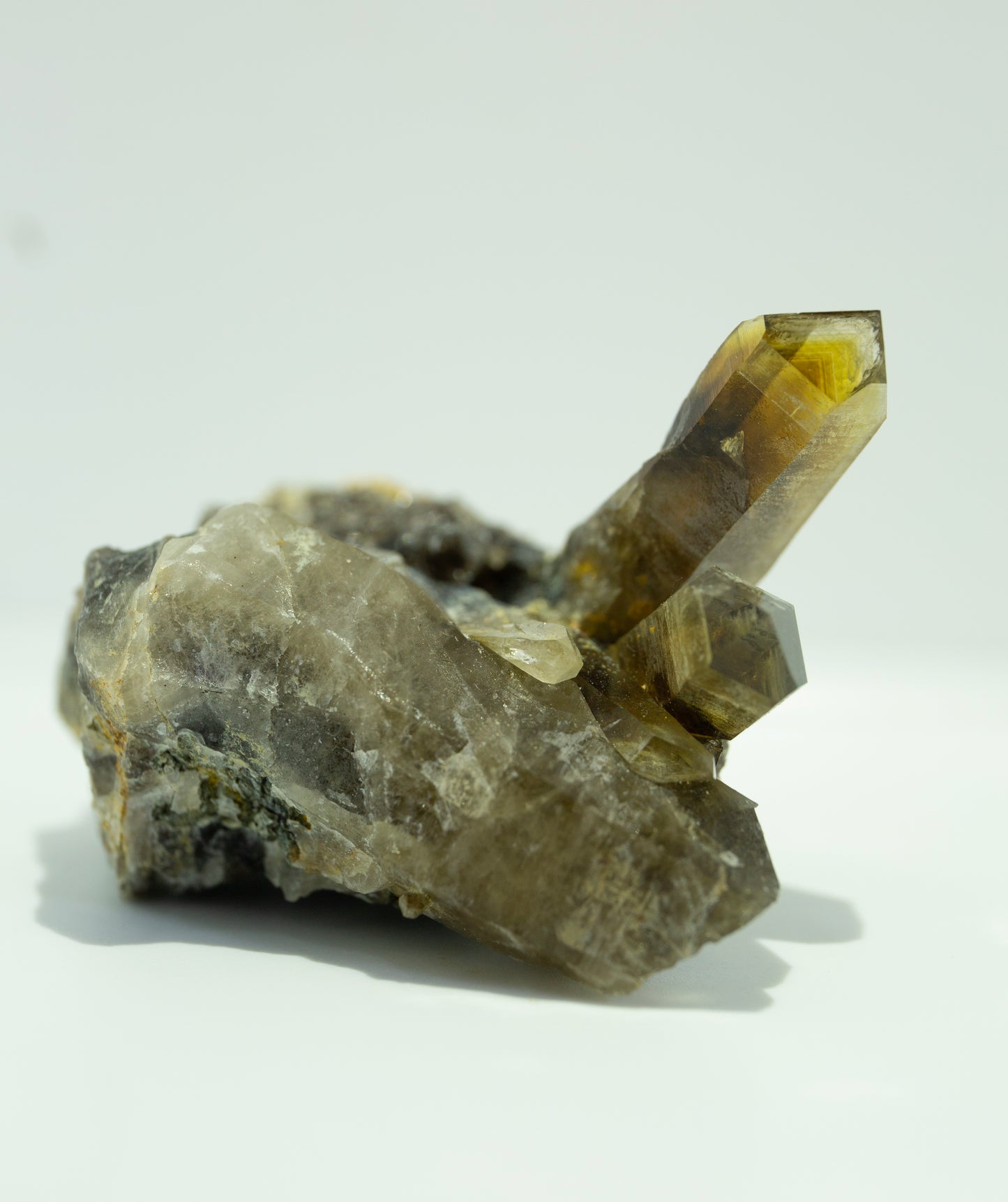 Australian citrine cluster