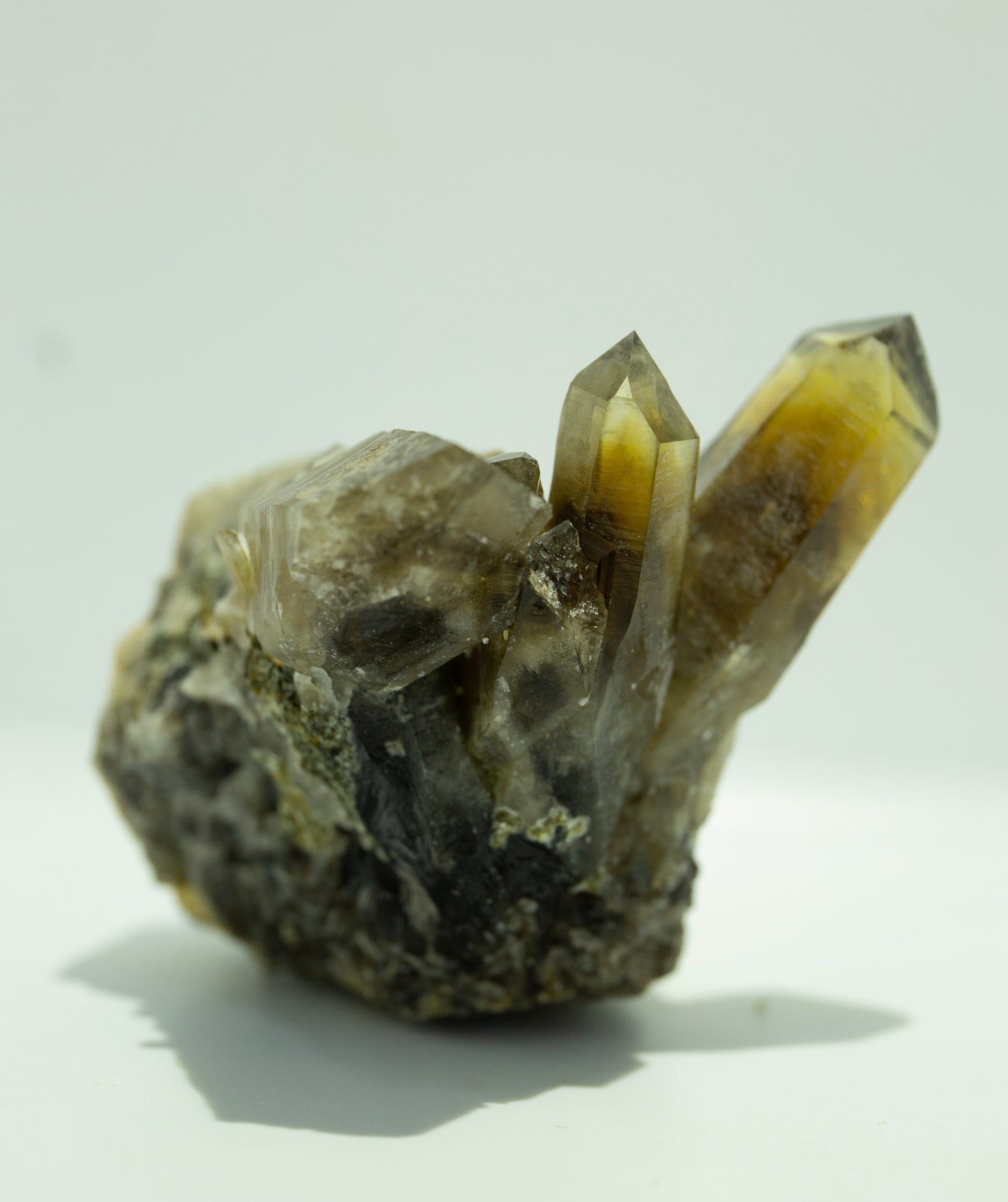 Australian citrine cluster