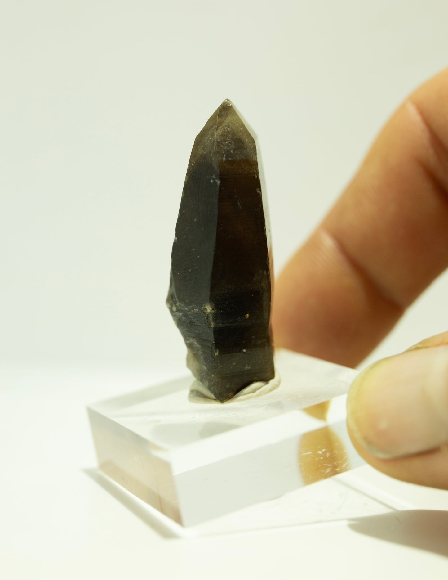 Black smoky quartz