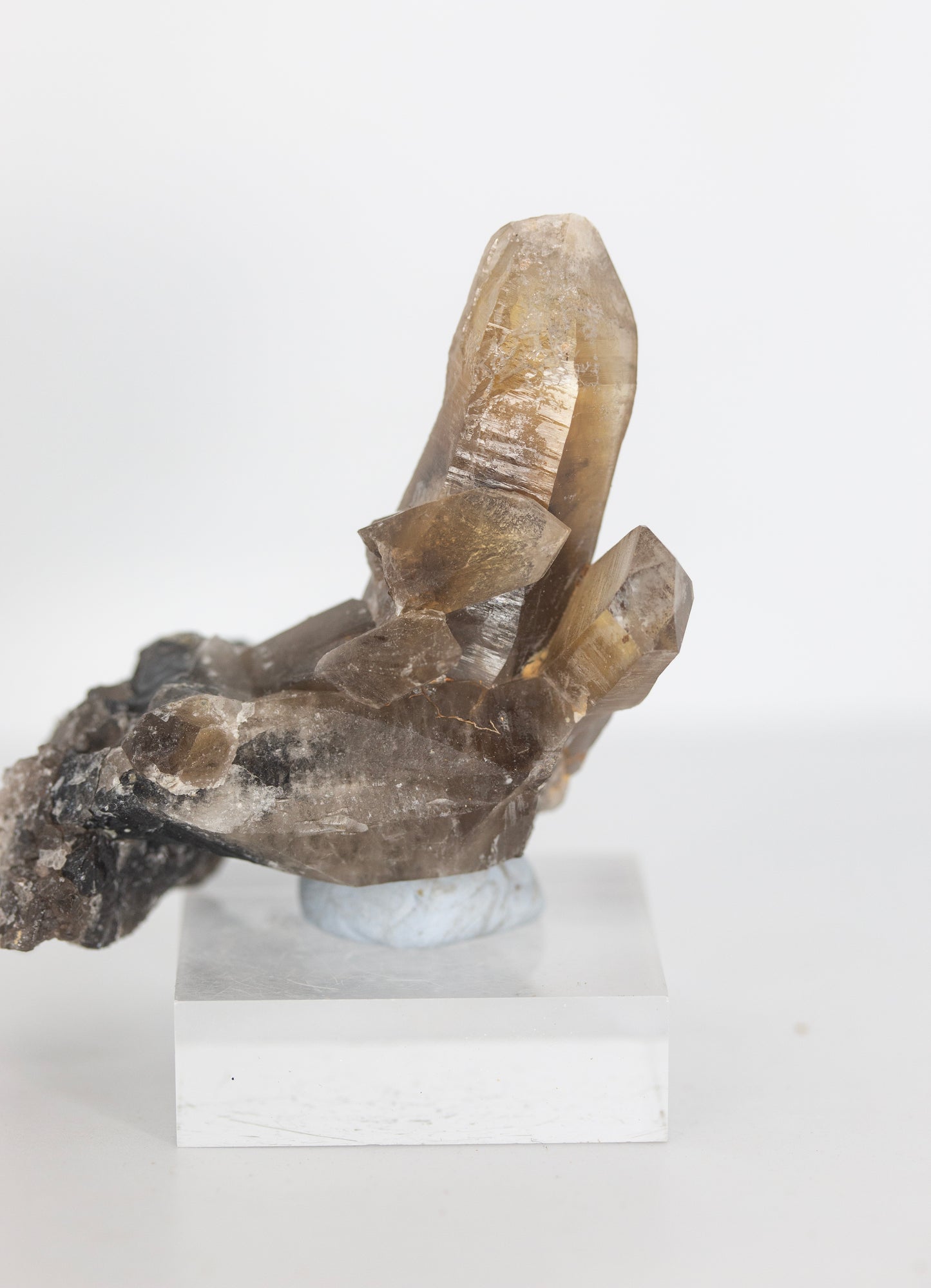 Citrine crystal group