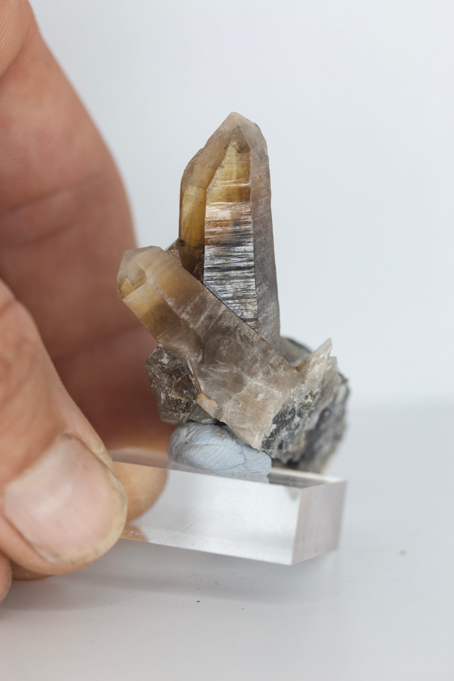 Citrine crystal group