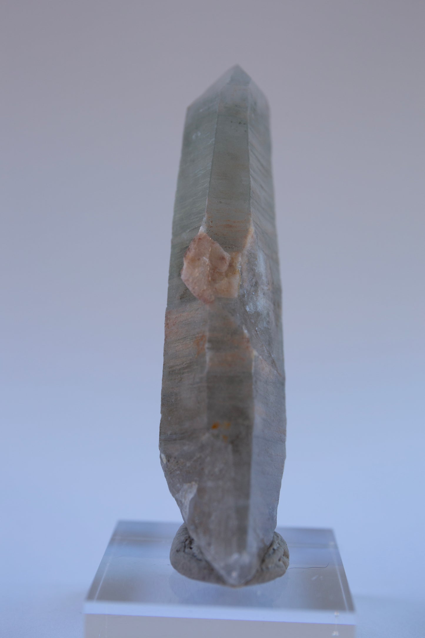 Australian chlorite included smoky quartz