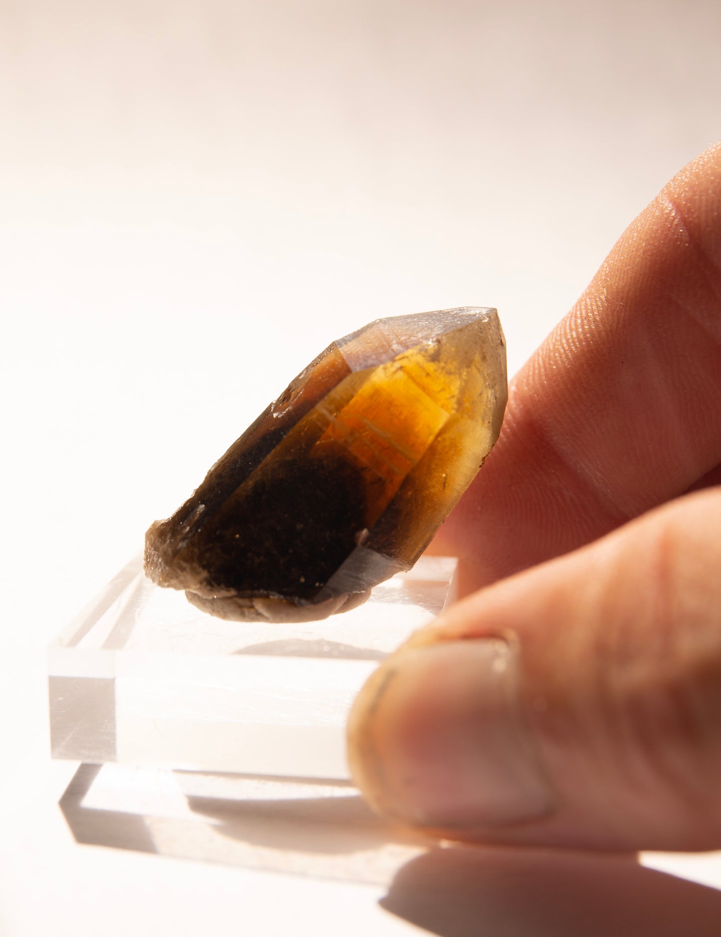 Australian citrine crystal