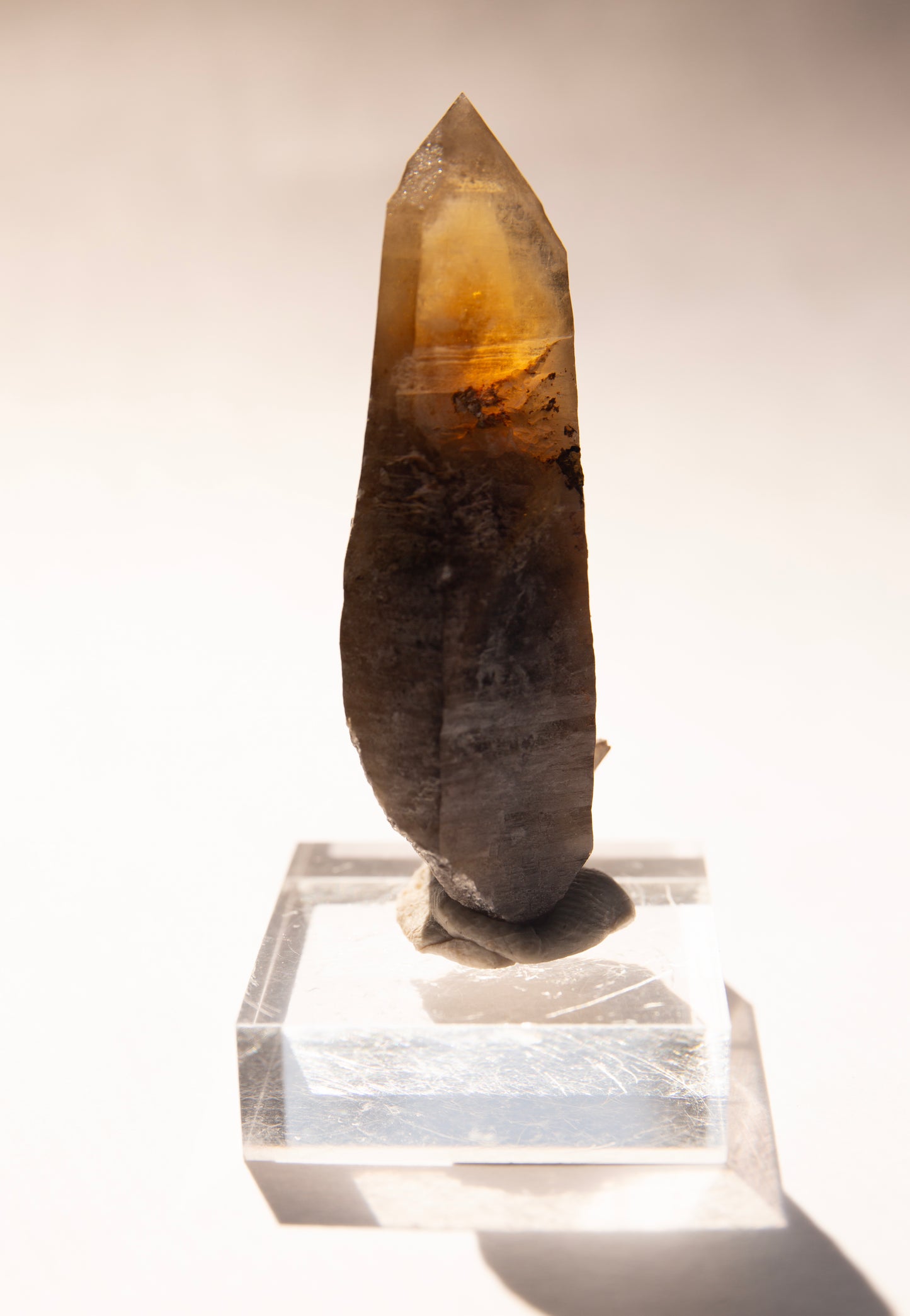 Australian citrine crystal