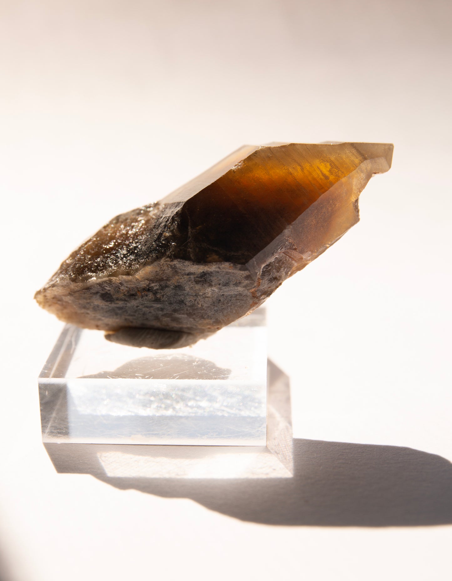 Australian citrine point