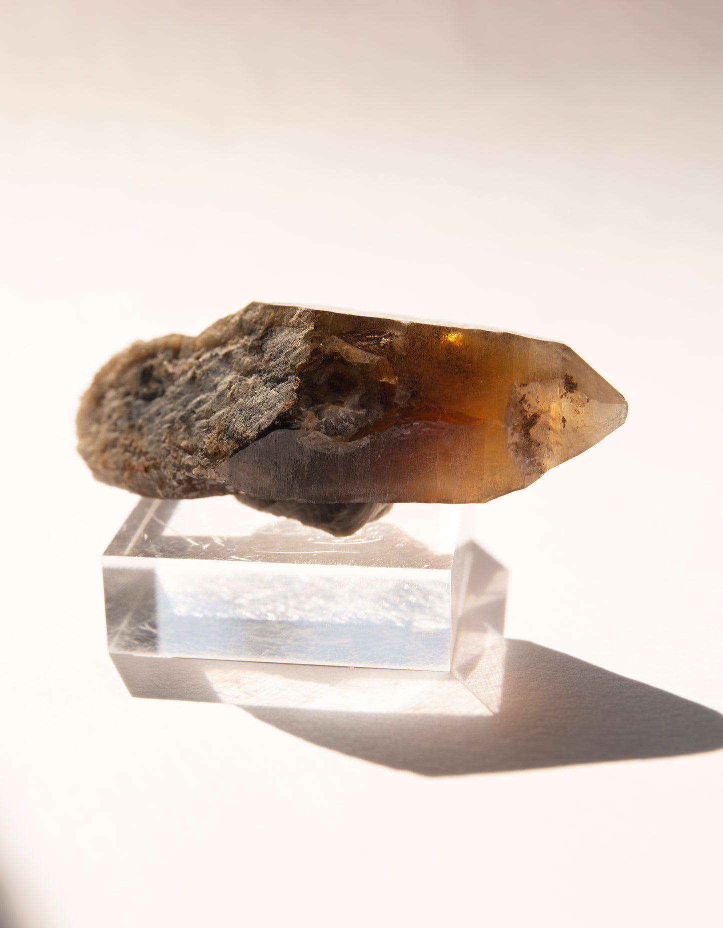 Australian citrine point