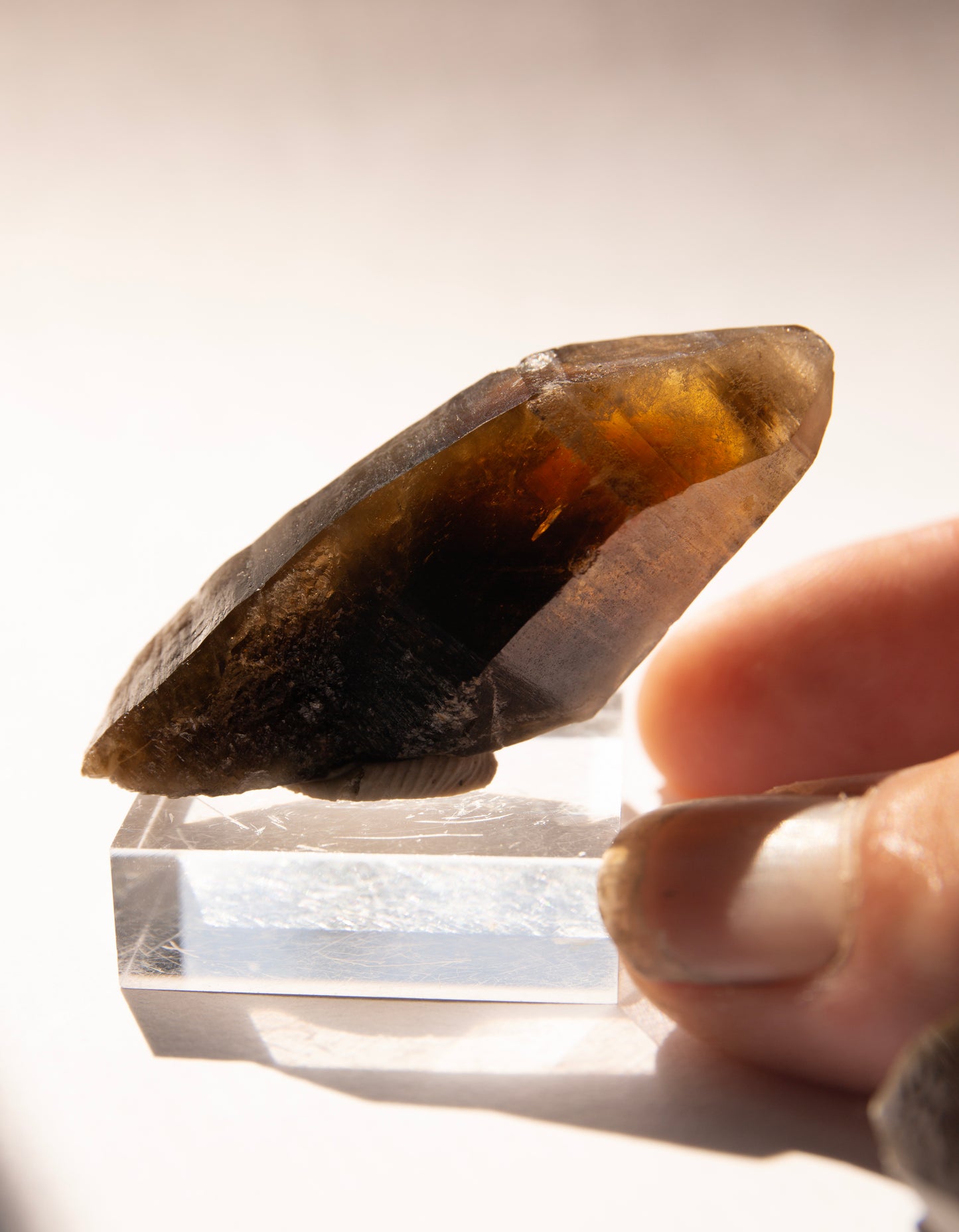 Australian citrine point