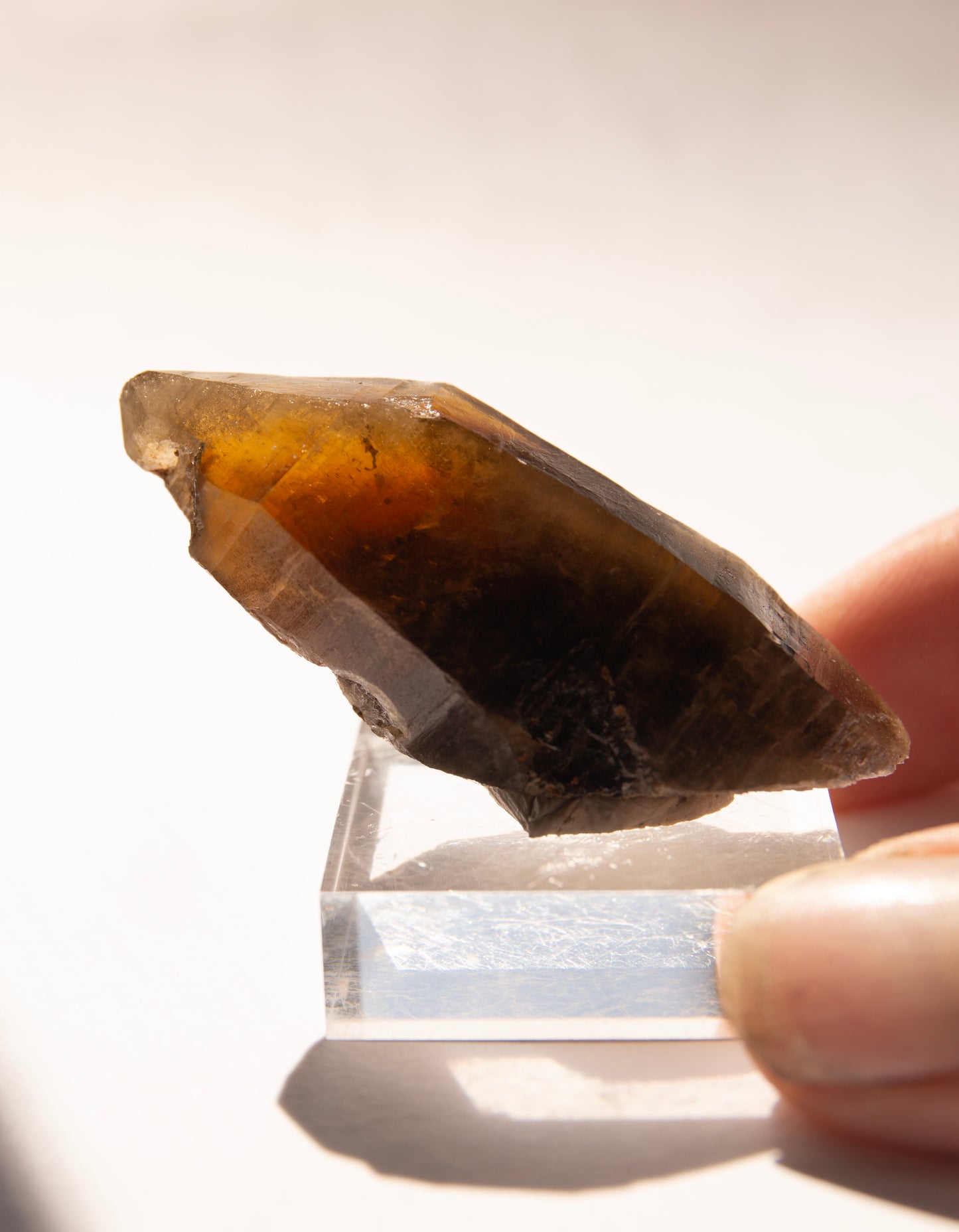 Australian citrine point