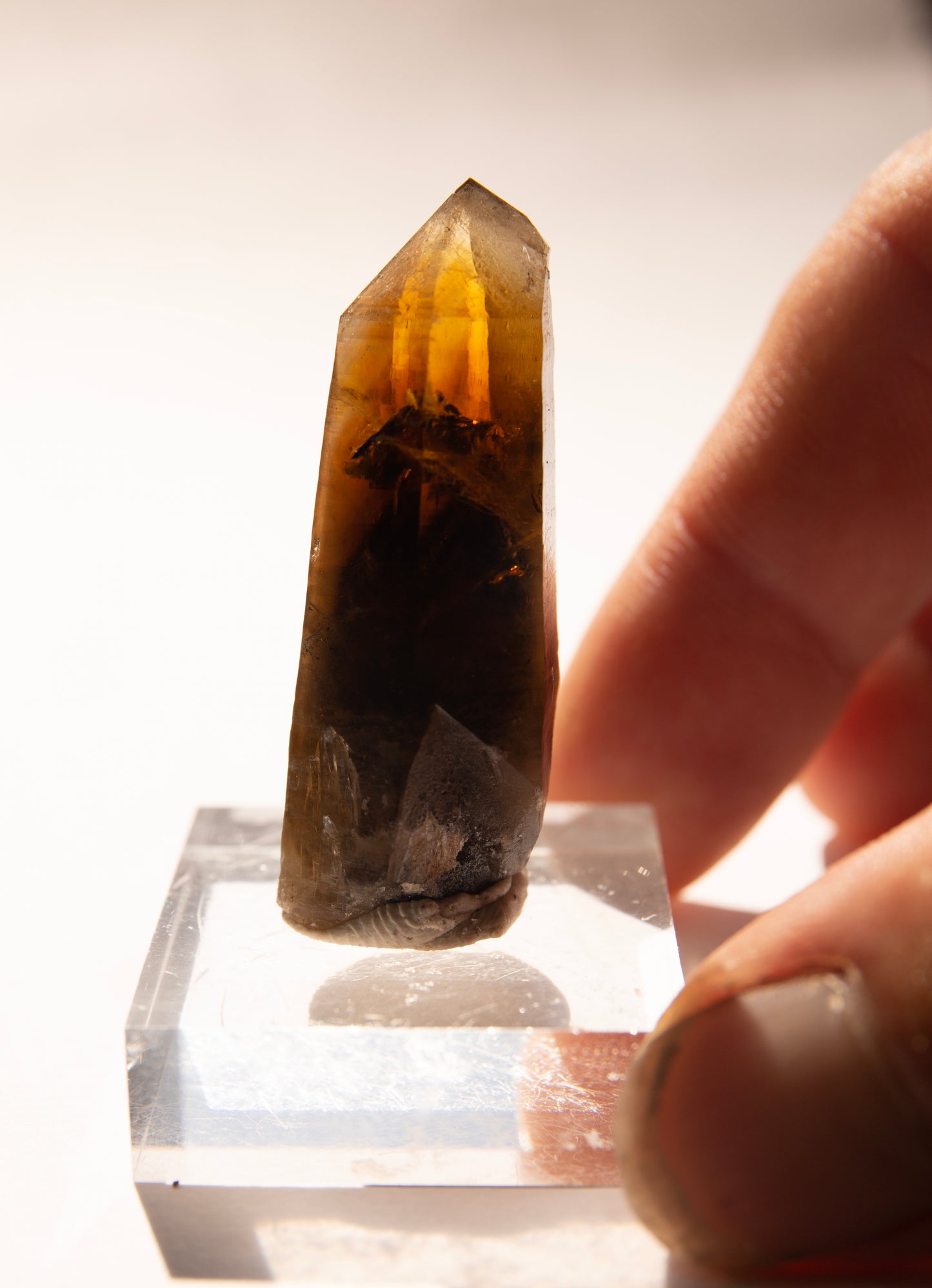 Australian citrine crystal