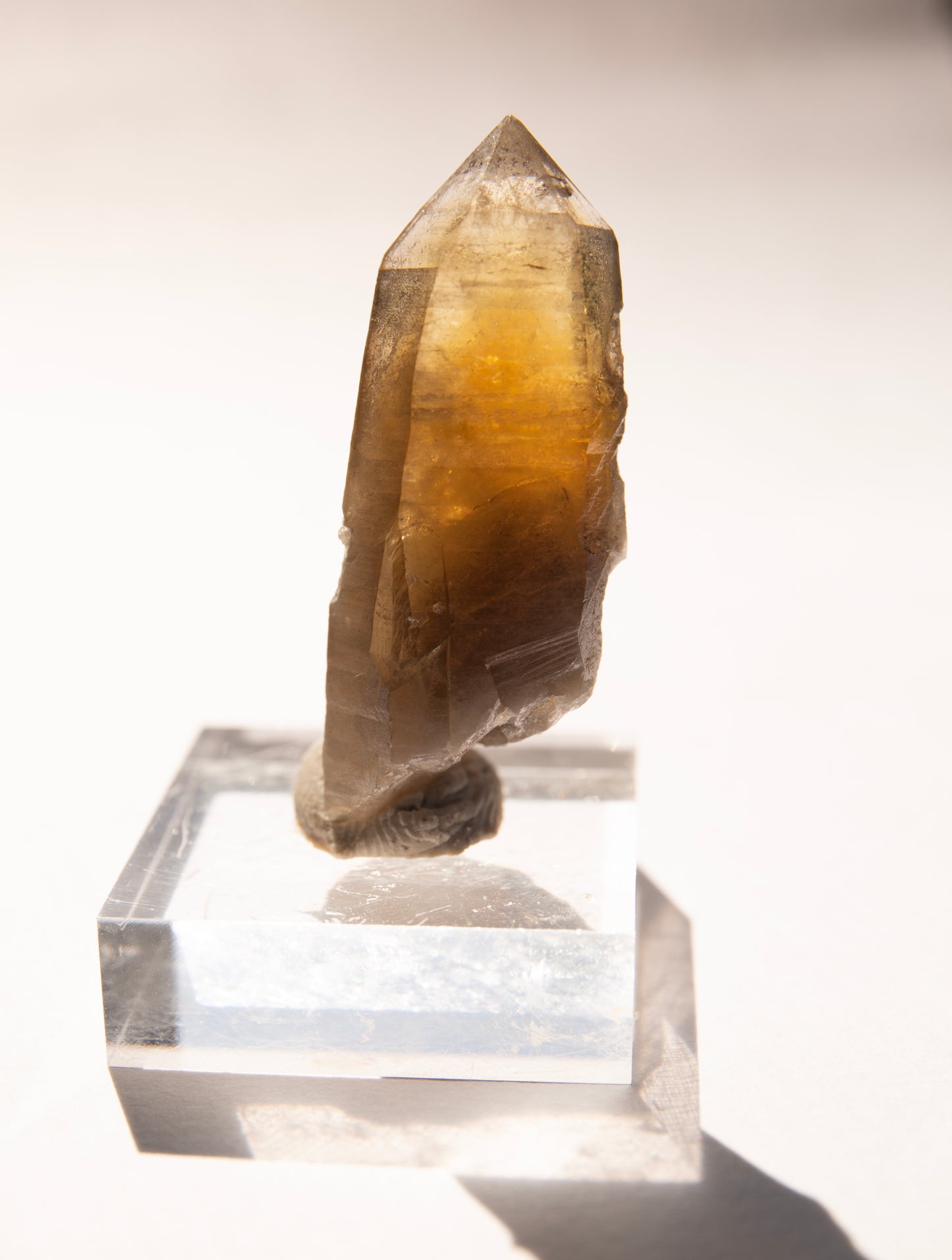 Australian citrine crystal