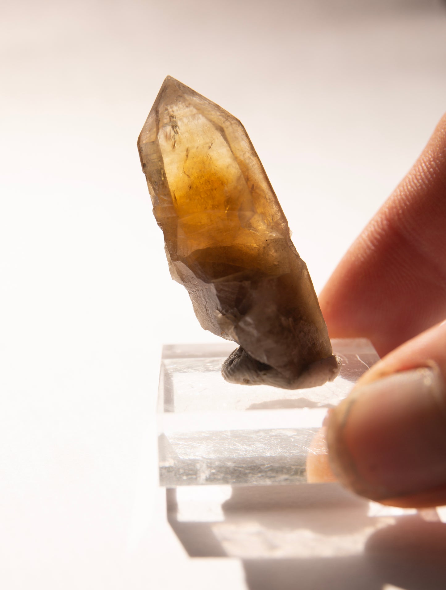 Australian citrine crystal